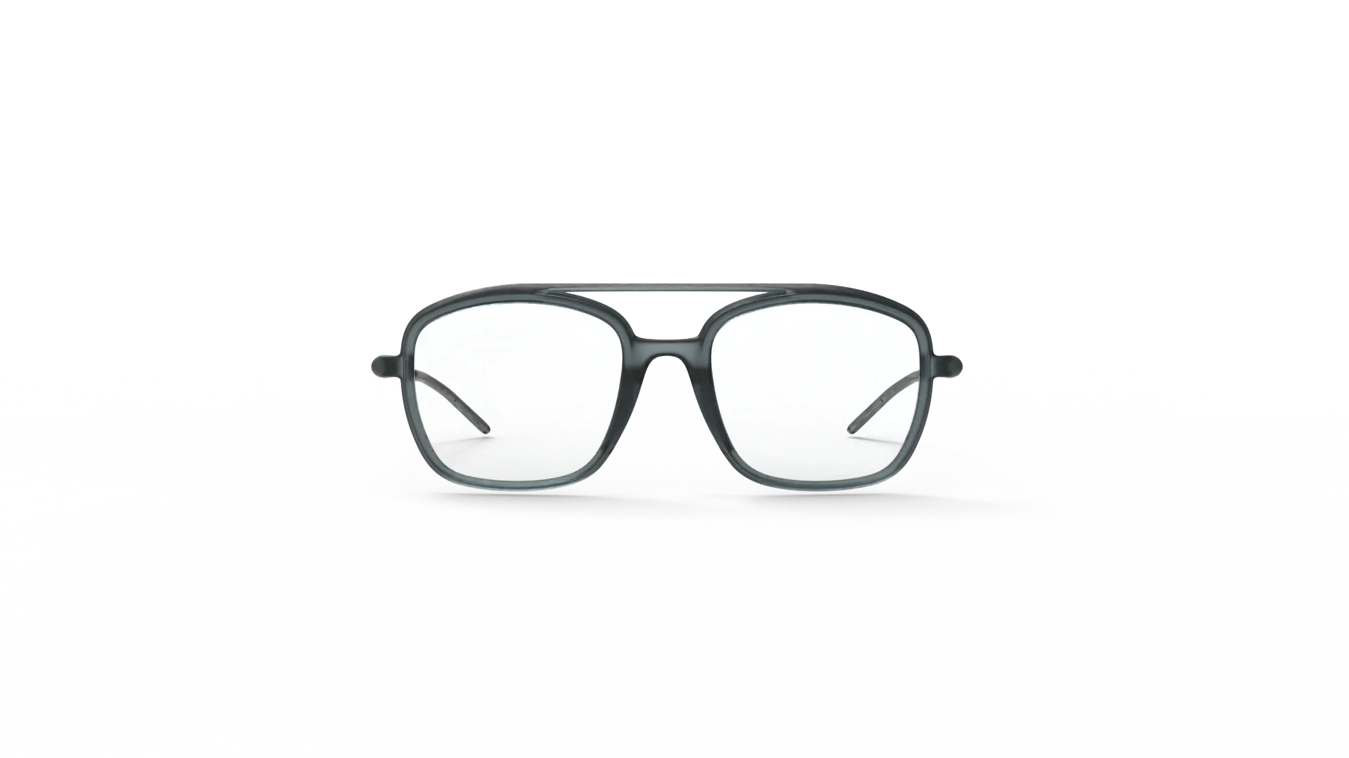 Brusset ME07 | Metal Temple — front view